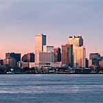 New Orleans Time-Lapse, Skyline With Mississippi River